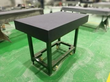 Precise Construction Granite Measuring Table  Low Water Absorption With Stand
